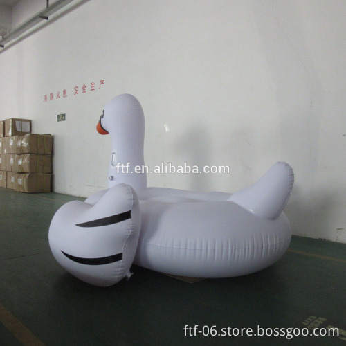 Custom water floating inflatable swan toy,inflatable swan float